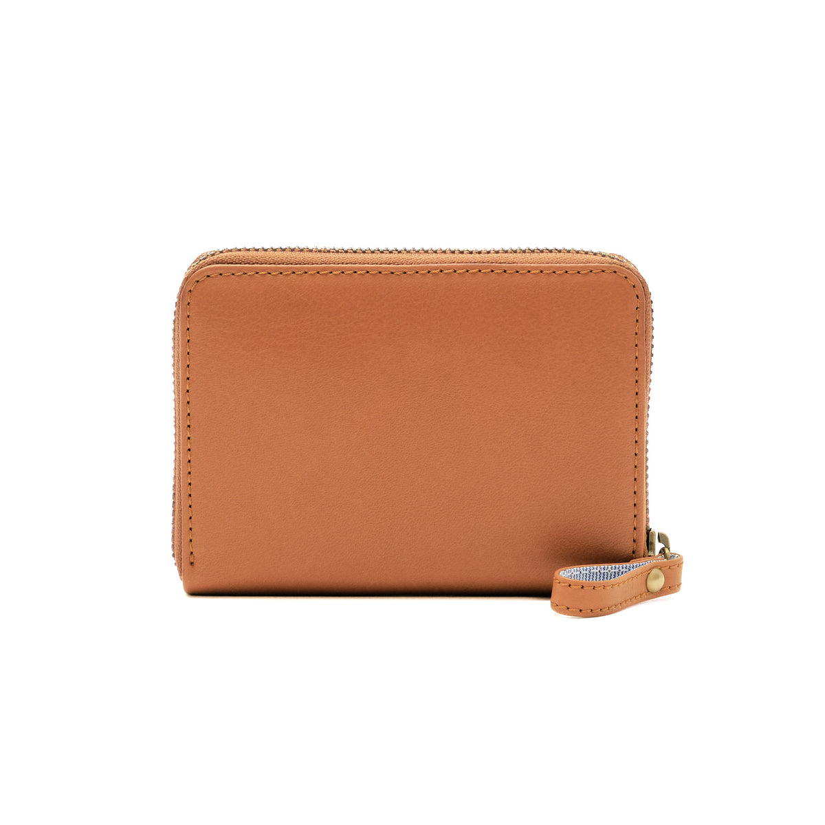 Lost & Found Kleines Reissverschluss Portemonnaie Caramel