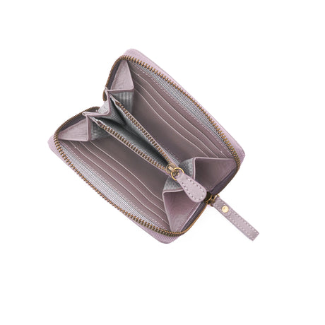 Lost & Found Kleines Reissverschluss Portemonnaie Mauve
