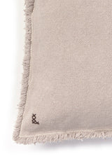 Lorena Canals Kissen aus recyceltem Baumwoll-Canvas – New Grey, 45 × 45 cm