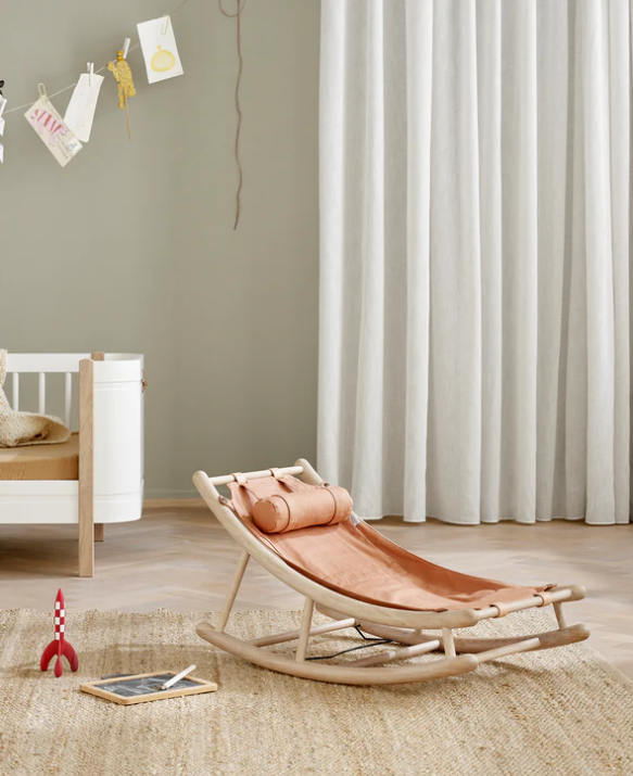 Oliver Furniture Wood Kleinkindwippe Eiche / Karamell