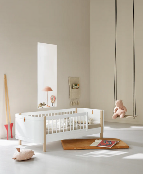 Oliver Furniture Wood Mini+ Umbauset Juniorbett, Weiss/Eiche