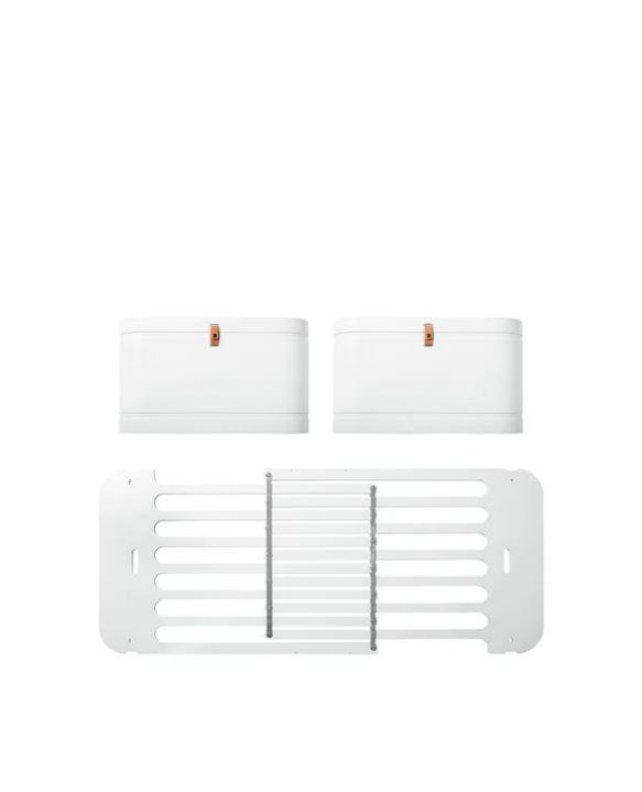 Oliver Furniture Wood Mini+ Geschwisterset für Babybett & Juniorbett