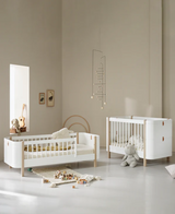 Oliver Furniture Wood Mini+ Geschwisterset für Babybett & Juniorbett