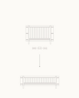 Oliver Furniture Wood Mini+ Umbauset Juniorbett, Eiche