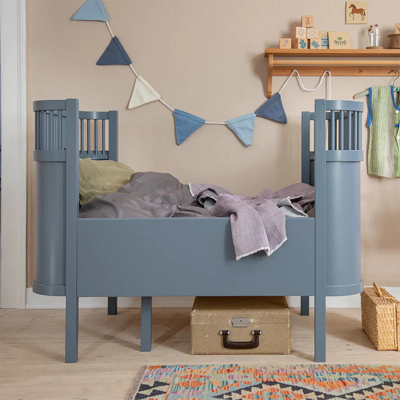 Sebra Bett - Baby- & Junior, Forest Lake Blue