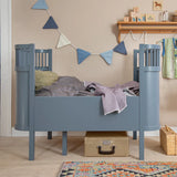 Sebra Bett - Baby- & Junior, Forest Lake Blue
