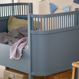 Sebra Bett - Baby- & Junior, Forest Lake Blue