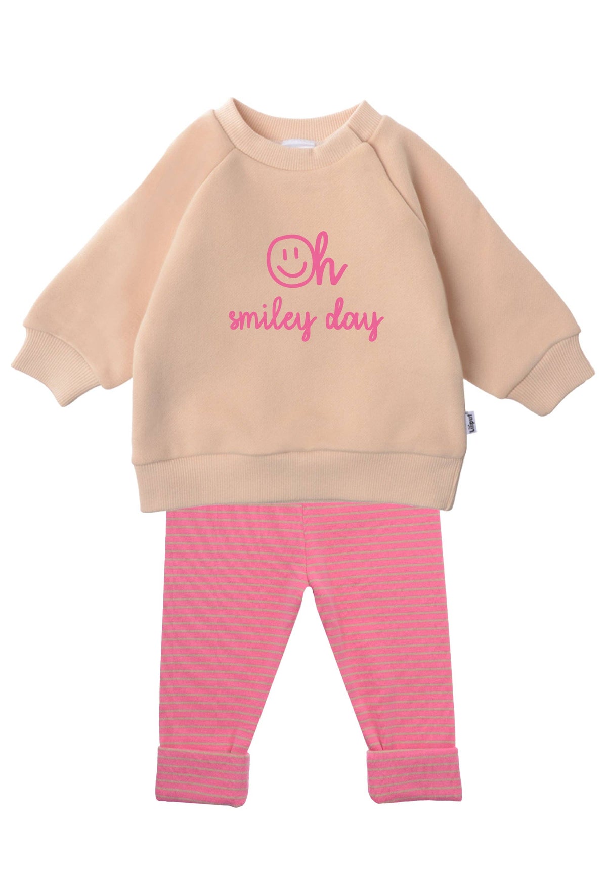 Liliput 2tlg. Set mit Sweatshirt "oh smiley day" und Leggings