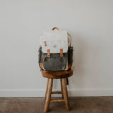 Birch Bag - Wickelrucksack, cremefarben