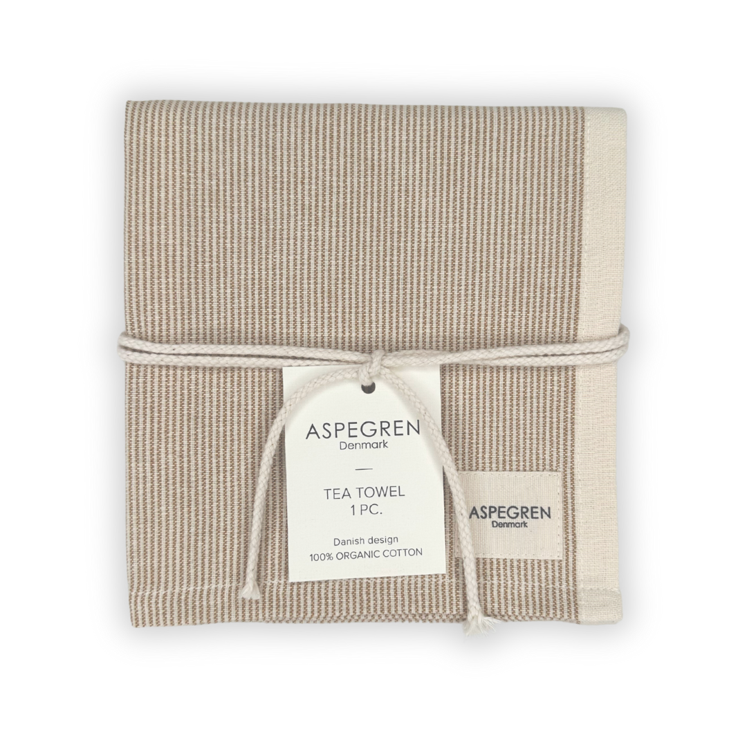 Aspegren Geschenkset Küchentextilien Bio-Baumwolle & Leinen – Golden Spice
