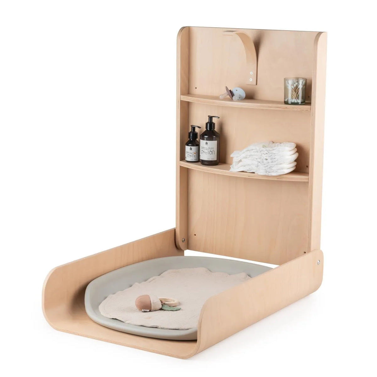 Sebra - Wandwickeltisch Wooden