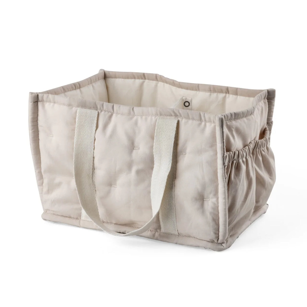 Sebra Stoff-Korb für Wickelzubehör – Morning Beige