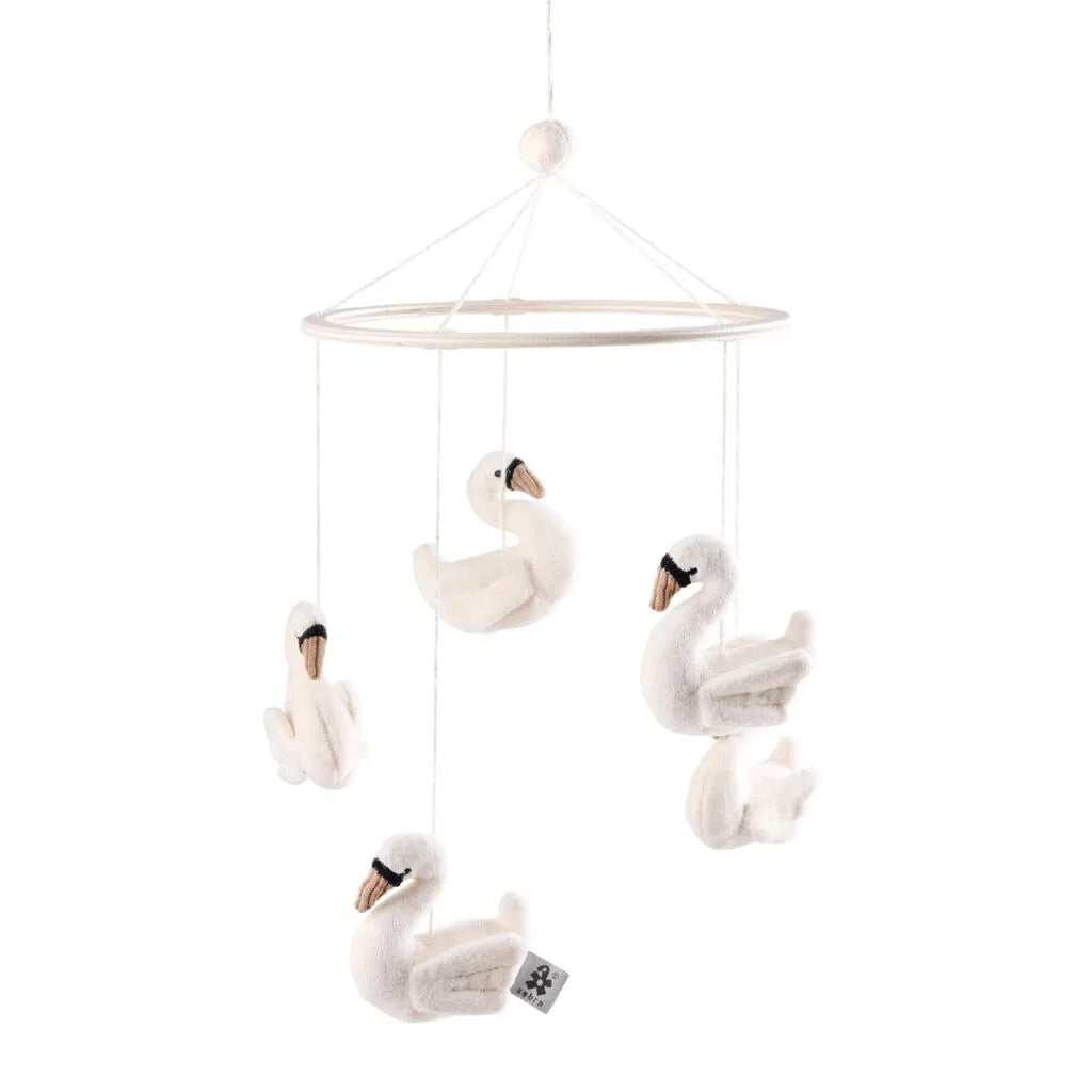 Sebra - Babymobile Schwäne
