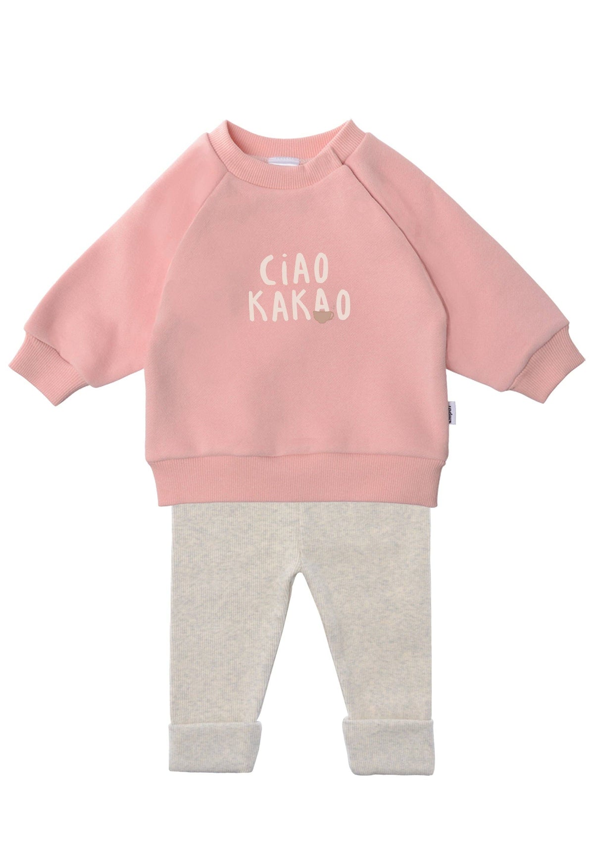 Liliput Set mit Sweatshirt in rosa und Leggings "Ciao Kakao"