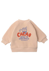 Liliput Cacao before Chaos Sweatshirt beige Mini and Me Edition