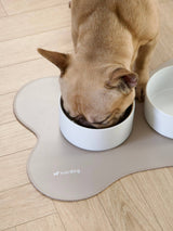 Tischset für Hundenäpfe (Cappuccino)
