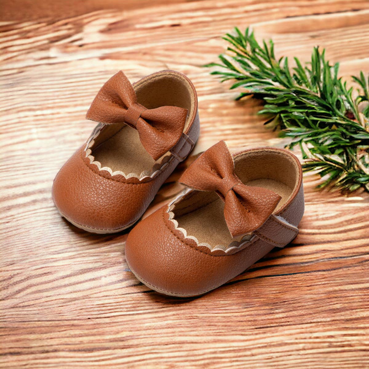 Annie & Charles - Leder-Krabbelschuhe
