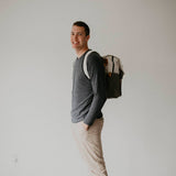 Birch Bag - Wickelrucksack, cremefarben