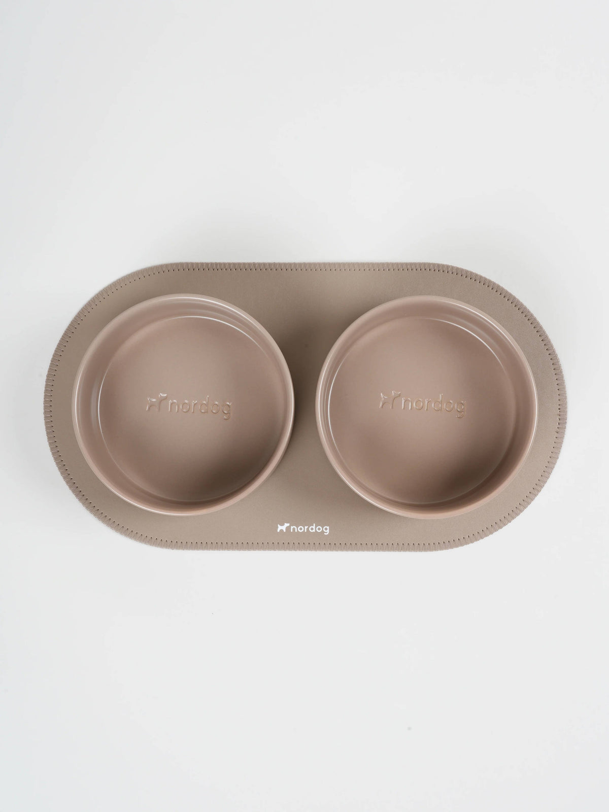 Platzset für Hundenäpfe (Kakao, rund)