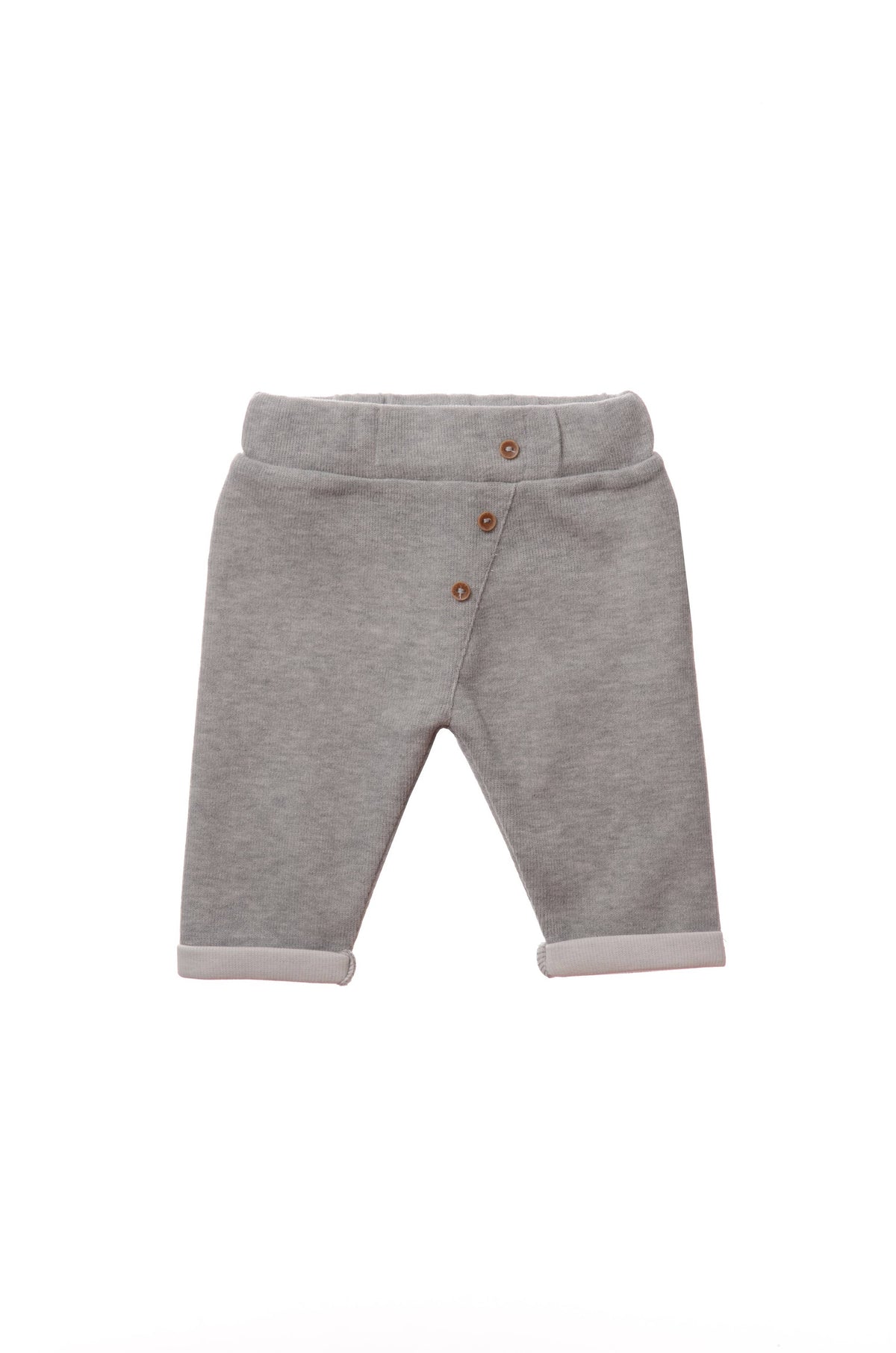 Liliput Rib-Strick-Set mit Hose in grau, 5-teilig