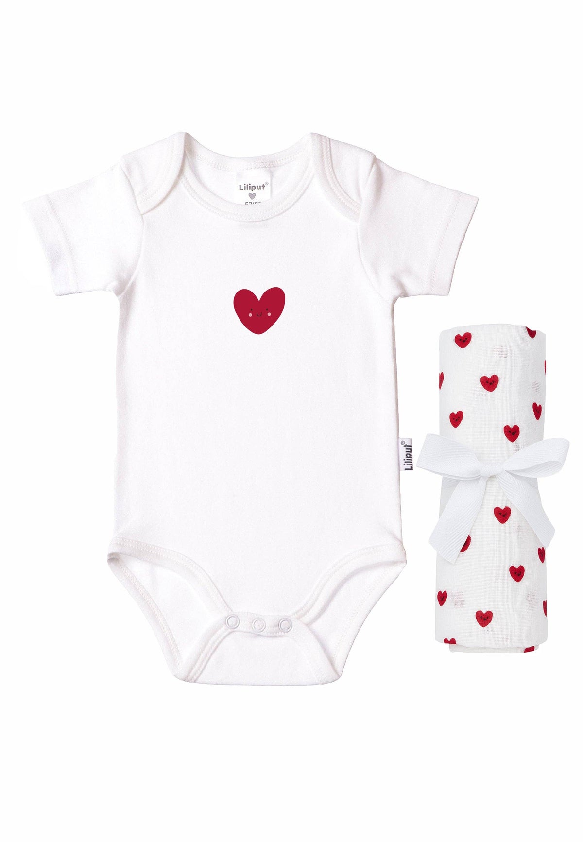 Liliput 2-teiliges Set mit Body und Musselintuch