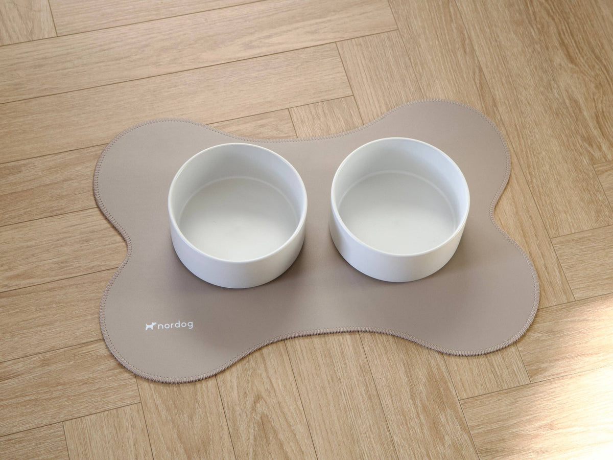 Tischset für Hundenäpfe (Cappuccino)