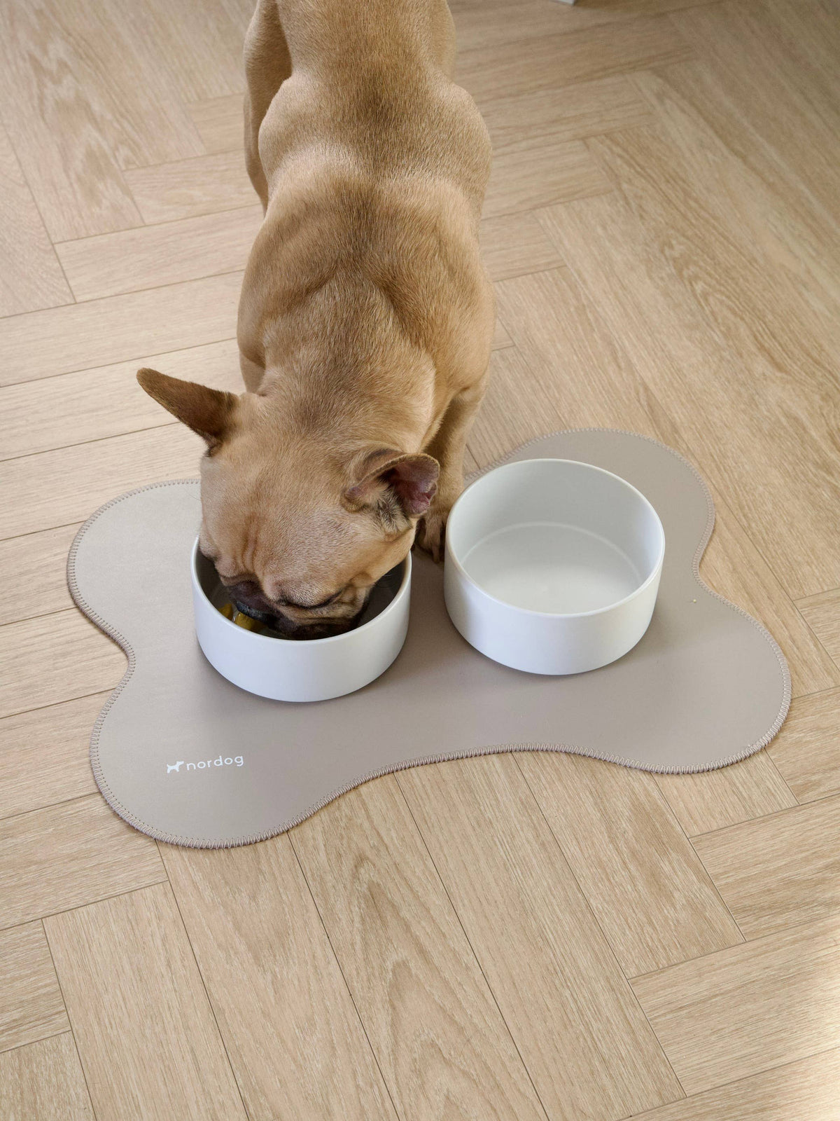 Tischset für Hundenäpfe (Cappuccino)