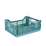 Faltbare Aufbewahrungsbox Teal Midi