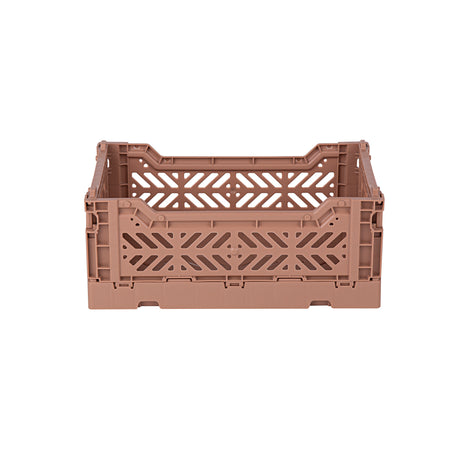 Faltbare Aufbewahrungsbox Warm Taupe Mini
