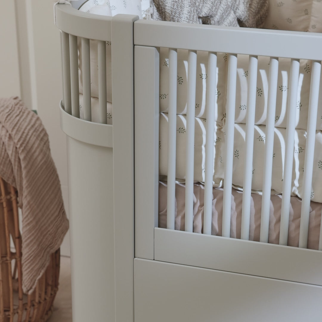 Sebra Bett - Baby- & Junior, Wooden Edition
