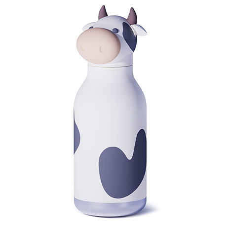 ASOBU Bestie Bottle – Isolierte Edelstahlflasche mit Charakter-Deckel