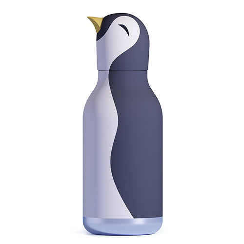 ASOBU Bestie Bottle – Isolierte Edelstahlflasche mit Charakter-Deckel