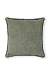 Lorena Canals Kissen aus recyceltem Baumwoll-Canvas – Duck Green, 45 × 45 cm
