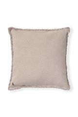 Lorena Canals Kissen aus recyceltem Baumwoll-Canvas – New Grey, 45 × 45 cm