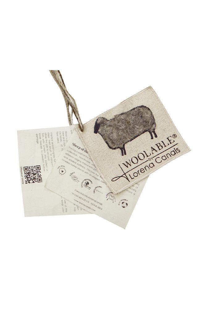 Lorena Canals Woolable Wollteppich Sheep of the World – Grey, 170 × 240 cm