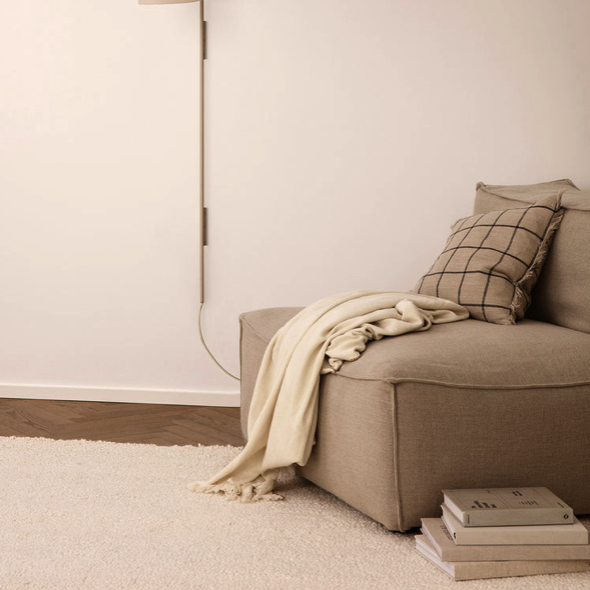 Ferm Living Catena Sofa Center Rich Linen