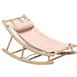 Oliver Furniture Wood Baby und Kleinkindwippe Eiche Rosa Kinderzimmer Kinderzimmermöbel Babyroom