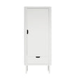 Sebra Kleiderschrank eintürig weiss