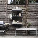 String Furniture Outdoor Aussenbereich Regal Metallboden
