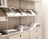 String Furniture Shelf Regalsystem Beige 